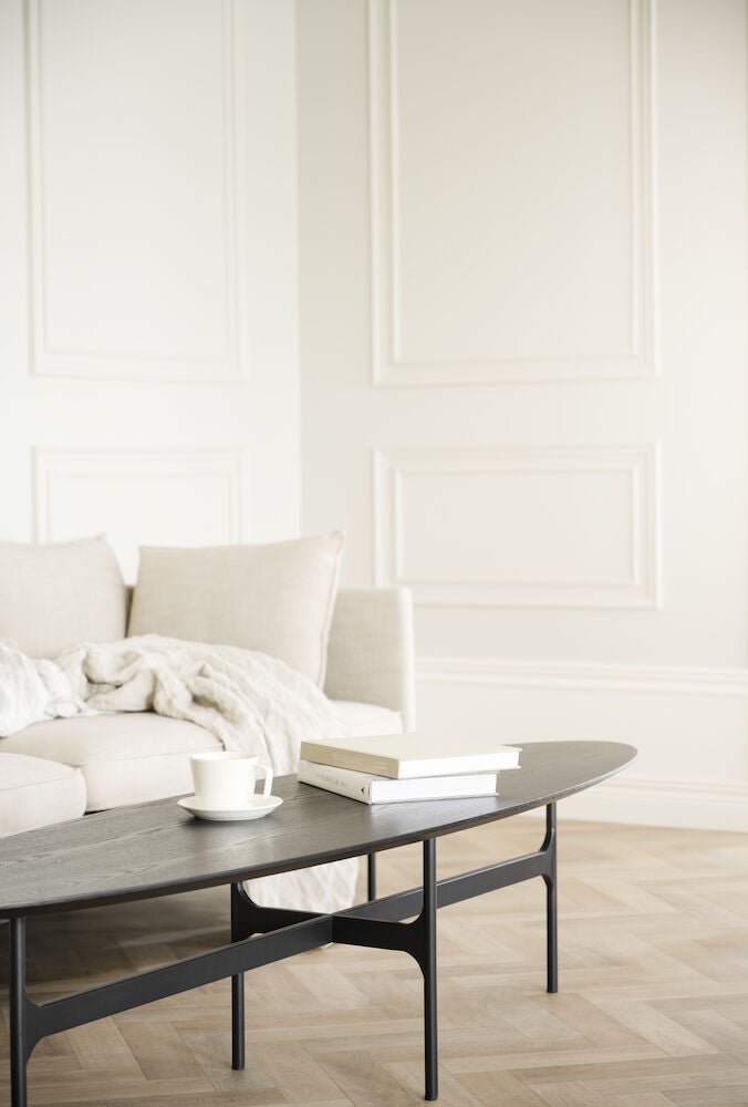 Colton Soffbord Svart Ask/Svart 180 | Rowico Home | 7340126551394 | 119896 | Maessing Interiör
