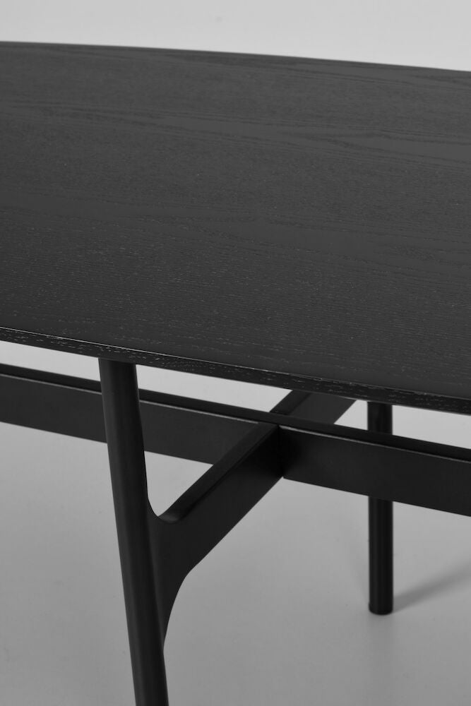 Colton Soffbord Svart Ask/Svart 180 | Rowico Home | 7340126551394 | 119896 | Maessing Interiör