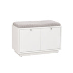 Confetti Bänk 2L Vit/Fårskinnslook | Rowico Home | 7340126521847 | 103756 | Maessing Interiör