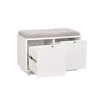 Confetti Bänk 2L Vit/Fårskinnslook | Rowico Home | 7340126521847 | 103756 | Maessing Interiör