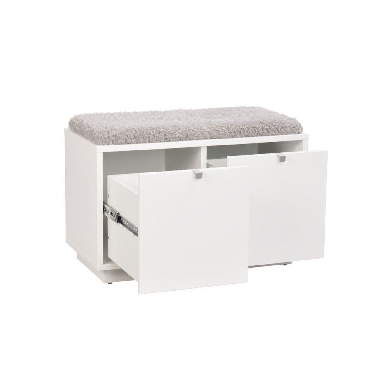 Confetti Bänk 2L Vit/Fårskinnslook | Rowico Home | 7340126521847 | 103756 | Maessing Interiör