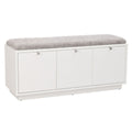 Confetti Bänk 3L Vit/Fårskinnslook | Rowico Home | 7340126521922 | 103764 | Maessing Interiör