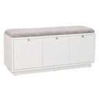 Confetti Bänk 3L Vit/Fårskinnslook | Rowico Home | 7340126521922 | 103764 | Maessing Interiör