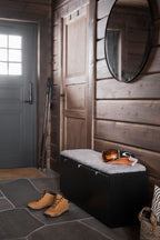 Confetti Bänk Svart Ek/Grå | Rowico Home | 7340126521946 | 103766 | Maessing Interiör