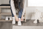 Confetti Bänk/Skoställ Vitpigmenterad Ek/Mörkgrå | Rowico Home | 7340126552001 | 103822 | Maessing Interiör