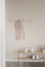 Confetti Kroklist 8 Krokar Vitpigmenterad Ek | Rowico Home | 7340126519820 | 103745 | Maessing Interiör