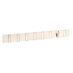 Confetti Kroklist 8 Krokar Vitpigmenterad Ek | Rowico Home | 7340126519820 | 103745 | Maessing Interiör