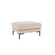 Corwin Fotpall Ljusbeige Rita #01