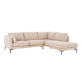 Corwin Hörnsoffa 2,5+2,5-Sits Öppet Avslut Hö Ljusbeige Rita 01 | Rowico Home | 7340126586495 | 129154 | Maessing Interiör