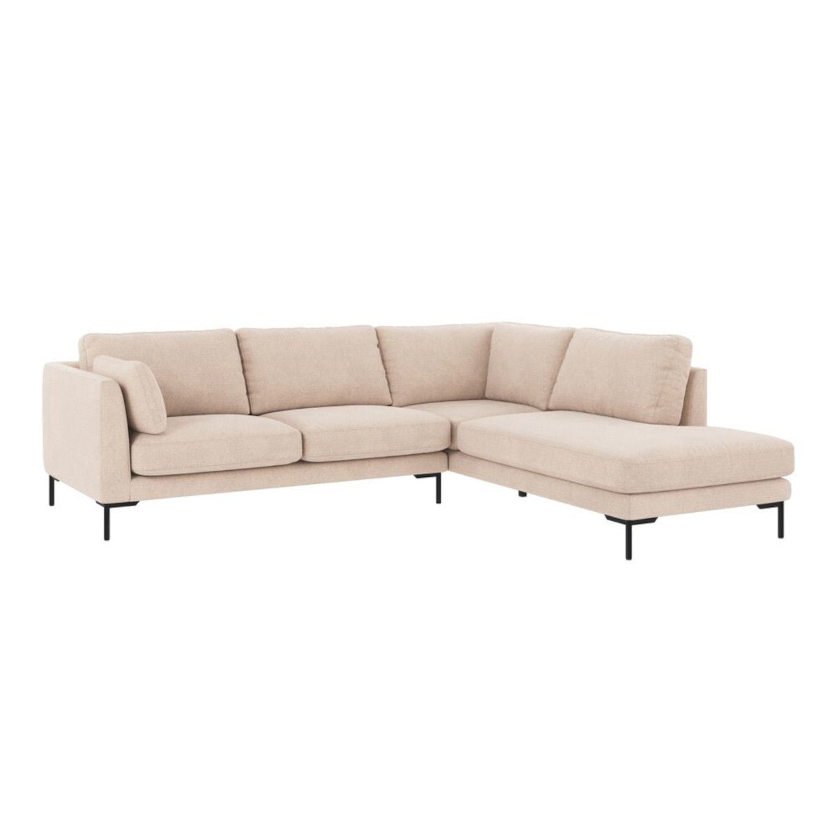 Corwin Hörnsoffa 2,5+2,5-Sits Öppet Avslut Hö Ljusbeige Rita 01 | Rowico Home | 7340126586495 | 129154 | Maessing Interiör