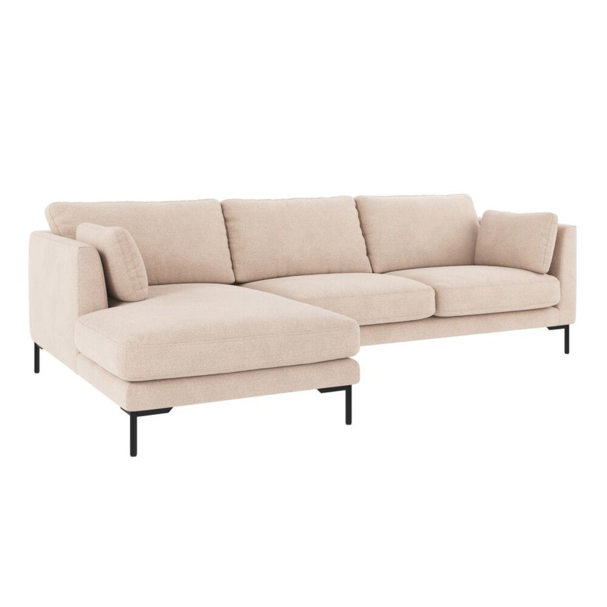 Corwin Soffa 3,5-Sits-Schäslong Vä Ljusbeige Rita 01 | Rowico Home | 7340126586488 | 129155 | Maessing Interiör