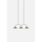 Curve 3 Pendellampa Grön | Globen Lighting | 7319434520033 | 452003 | Maessing Interiör