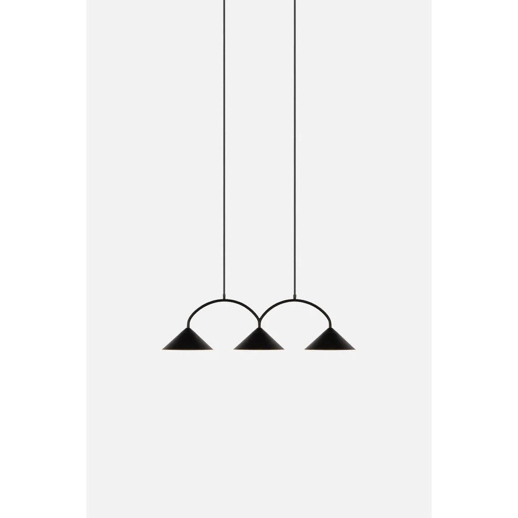 Curve 3 Pendellampa Svart | Globen Lighting | 7319434520118 | 452011 | Maessing Interiör
