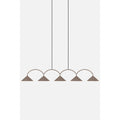 Curve 5 Pendellampa Brun | Globen Lighting | 7319434720068 | 472006 | Maessing Interiör