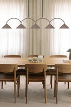 Curve 5 Pendellampa Brun | Globen Lighting | 7319434720068 | 472006 | Maessing Interiör