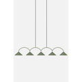 Curve 5 Pendellampa Grön | Globen Lighting | 7319434720037 | 472003 | Maessing Interiör