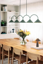 Curve 5 Pendellampa Grön | Globen Lighting | 7319434720037 | 472003 | Maessing Interiör