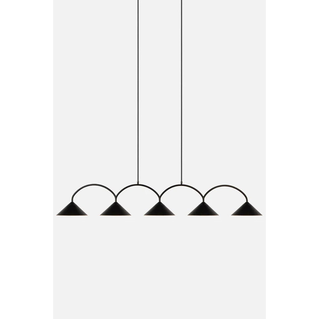 Curve 5 Pendellampa Svart | Globen Lighting | 7319434720112 | 472011 | Maessing Interiör