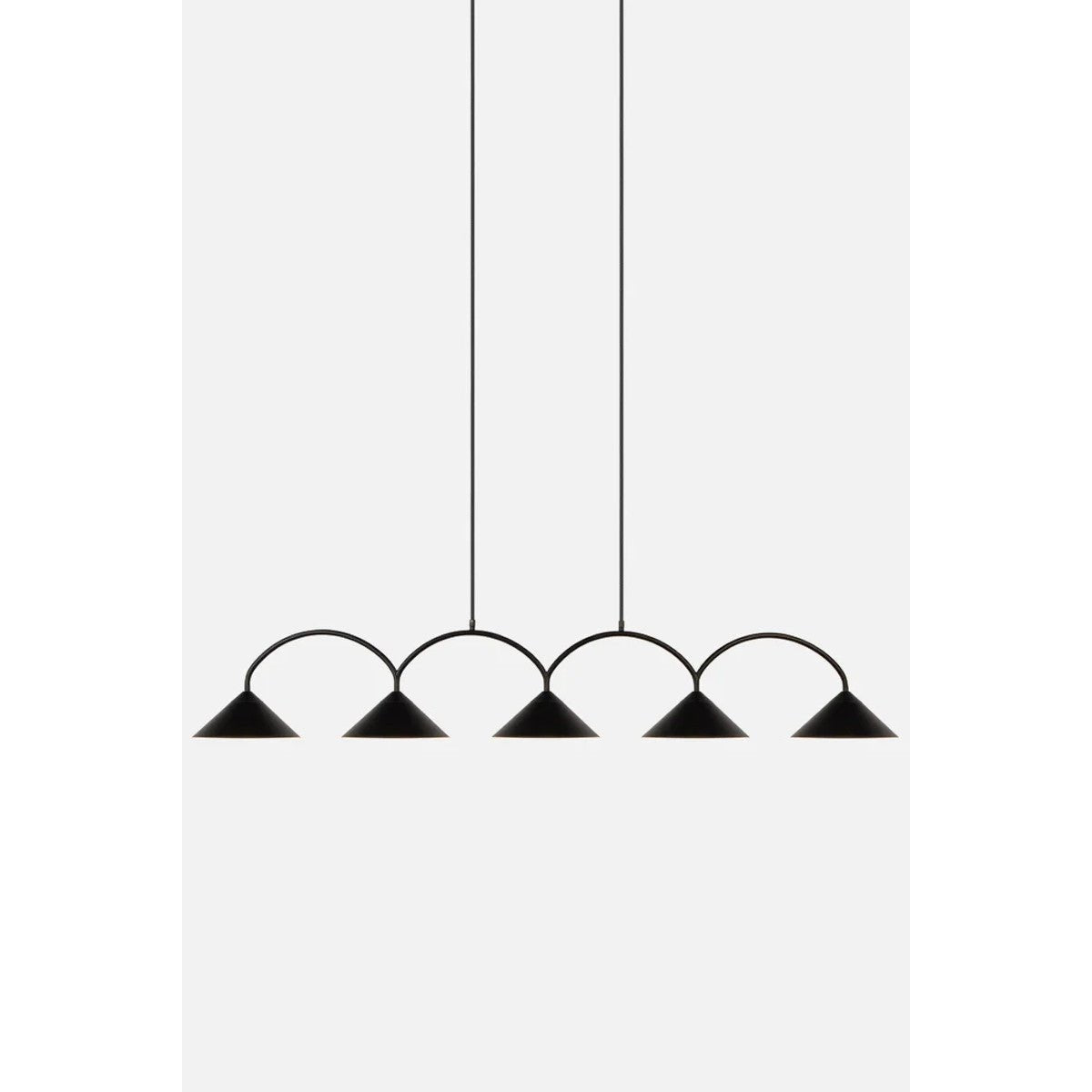 Curve 5 Pendellampa Svart | Globen Lighting | 7319434720112 | 472011 | Maessing Interiör