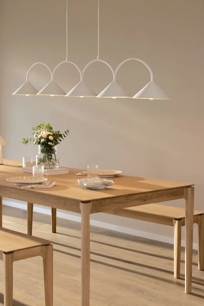 Curve 5 Pendellampa Vit | Globen Lighting | 7319434720082 | 472008 | Maessing Interiör