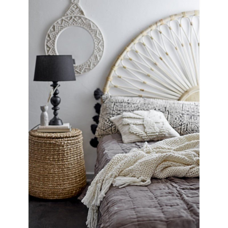Decke Pläd Creme | Bloomingville | 5711173169085 | 63716 | Maessing Interiör