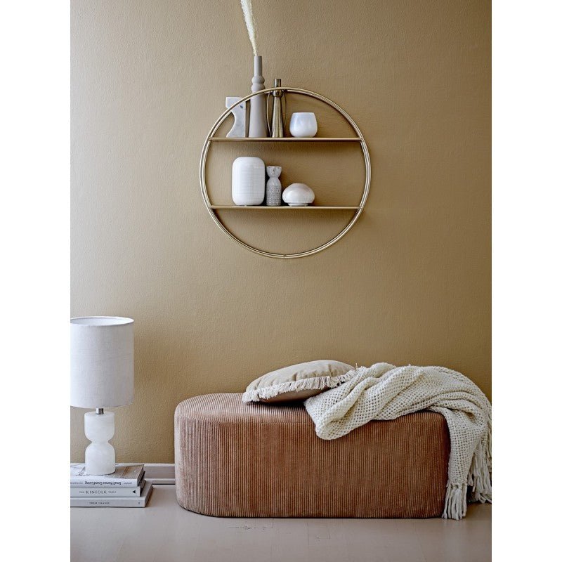 Decke Pläd Creme | Bloomingville | 5711173169085 | 63716 | Maessing Interiör