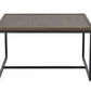 Deerfield Soffbord Brun Ek/Svart 70 | Rowico Home | 7340126556962 | 121035 | Maessing Interiör