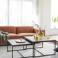 Deerfield Soffbord Brun Ek/Svart 70 | Rowico Home | 7340126556962 | 121035 | Maessing Interiör