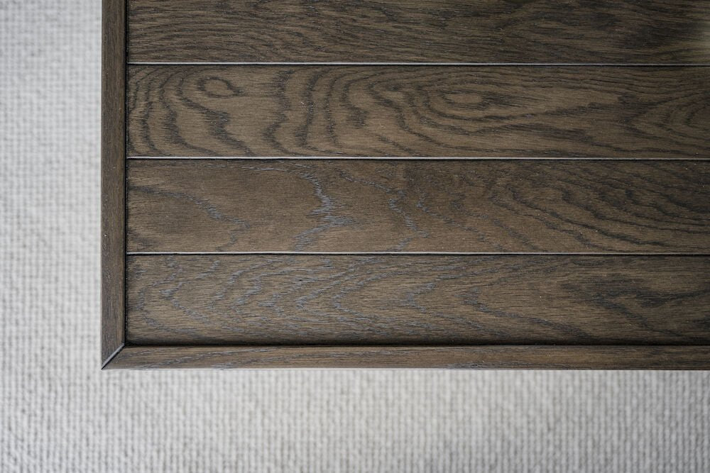 Deerfield Soffbord Brun Ek/Svart 80 | Rowico Home | 7340126556931 | 121031 | Maessing Interiör