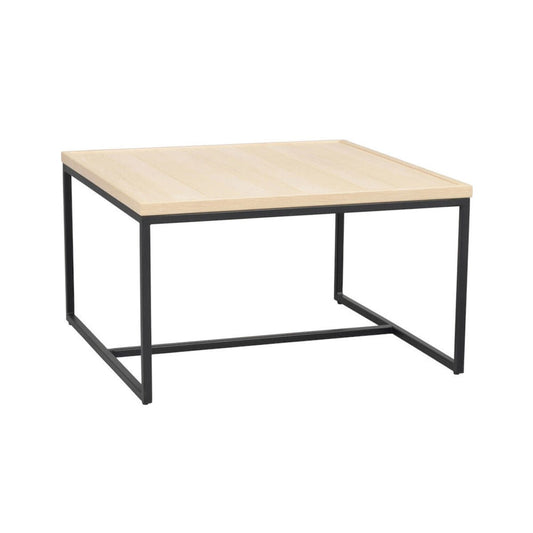 Deerfield Soffbord Vitpigmenterad Ek/Svart 70 | Rowico Home | 7340126556955 | 121034 | Maessing Interiör