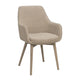 Denley Karmstol Ljusbeige/Vitpigmenterad Ek