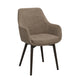 Denley Karmstol Mörkbeige/Brun Ek