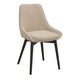 Denley Stol Ljusbeige/Brun Ek