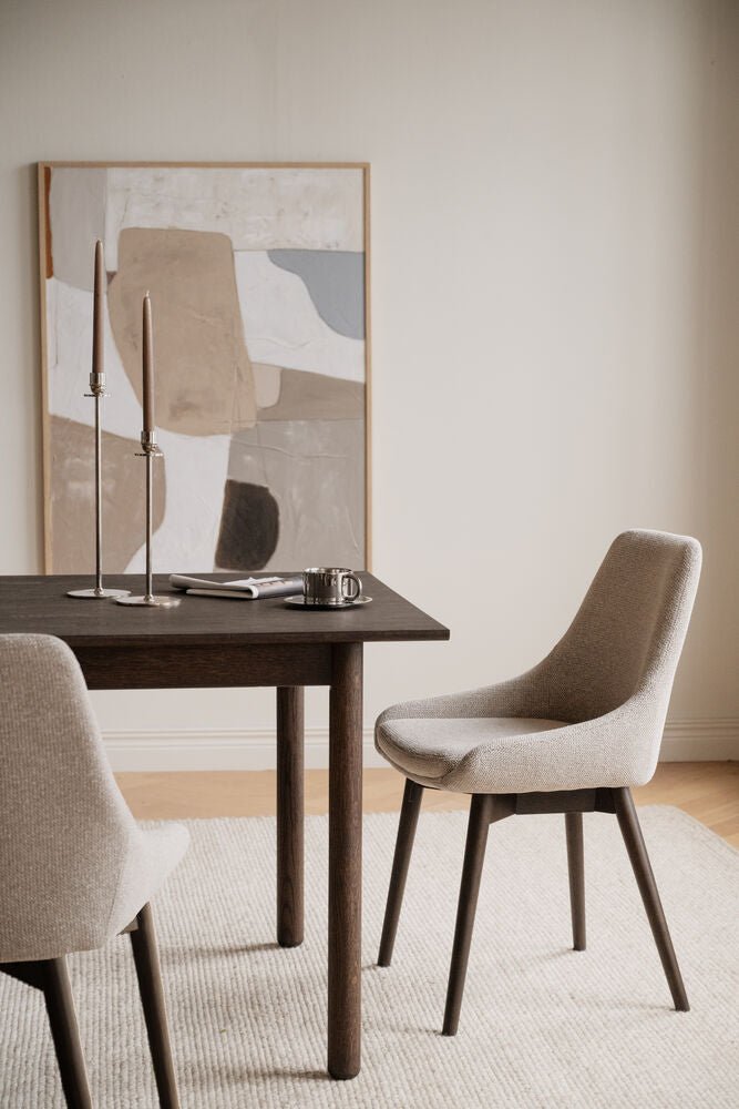 Denley Stol Ljusbeige/Brun Ek | Rowico Home | 7340233308492 | 241031 | Maessing Interiör