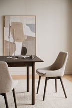 Denley Stol Ljusbeige/Brun Ek | Rowico Home | 7340233308492 | 241031 | Maessing Interiör