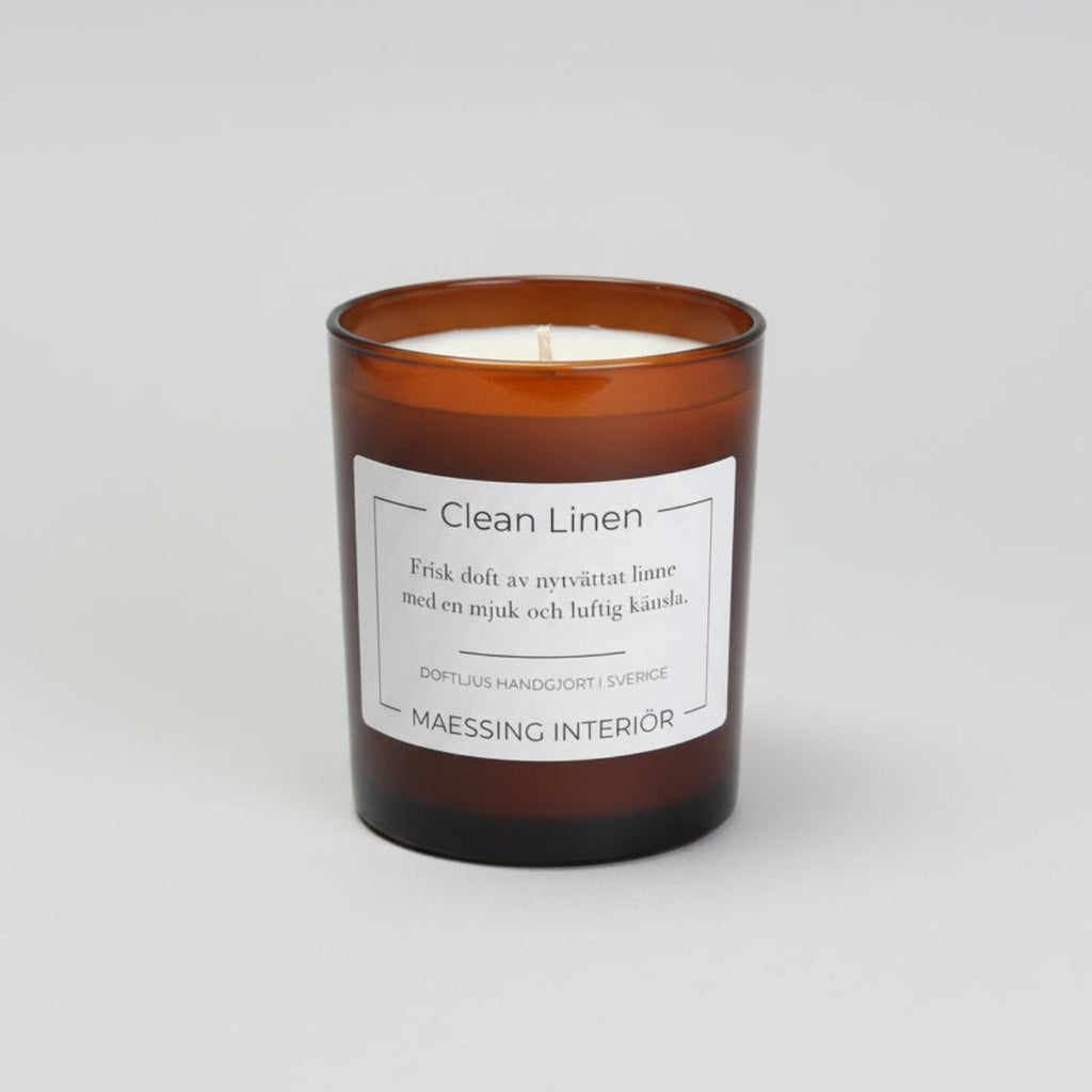 Doftljus - Clean Linen | Maessing Interiör | 76203593 |  | Maessing Interiör