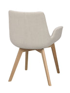 Drimsdale Karmstol Beige/Ek | Rowico Home | 7340126554968 | 120804 | Maessing Interiör