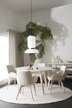 Drimsdale Karmstol Beige/Vitpigmenterad Ek | Rowico Home | 7340126554975 | 120805 | Maessing Interiör