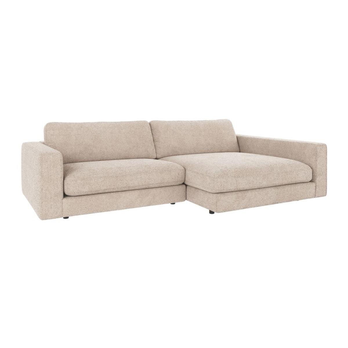 Duncan Soffa 3-Sits Med Schäslong H Ljusgrått Robin 01 | Rowico Home | 7340126558409 | 122033 | Maessing Interiör