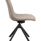 Dunmore Stol Mörkbeige/Svart | Rowico Home | 7340126594926 | 123194 | Maessing Interiör