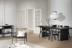 Emmett Matbord Svart Ask 240 | Rowico Home | 7340126551554 | 120354 | Maessing Interiör