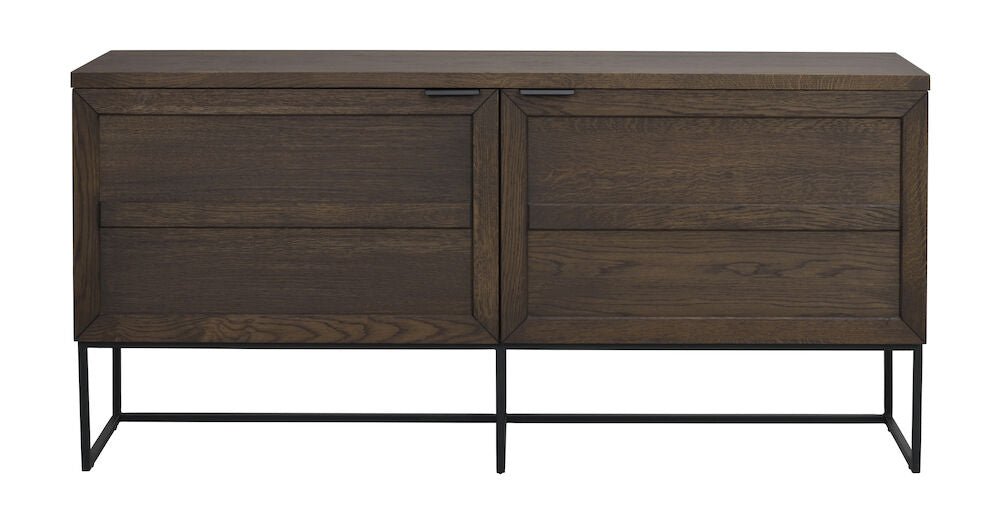 Everett Sideboard Brun Ek/Svart 160 | Rowico Home | 7340126559857 | 118792 | Maessing Interiör