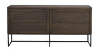 Everett Sideboard Brun Ek/Svart 160 | Rowico Home | 7340126559857 | 118792 | Maessing Interiör