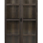 Everett Vitrinskåp Brun Ek/Svart | Rowico Home | 7340126559871 | 118794 | Maessing Interiör