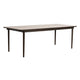 Fairmount Matbord Beige/Brun Ek 220