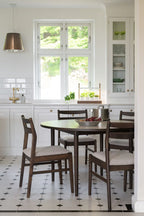 Fairmount Matbord Beige/Brun Ek Ø120 | Rowico Home | 7340233303817 | 123187 | Maessing Interiör