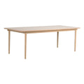 Fairmount Matbord Beige/Vitpigmenterad Ek 220 | Rowico Home | 7340233303794 | 123185 | Maessing Interiör