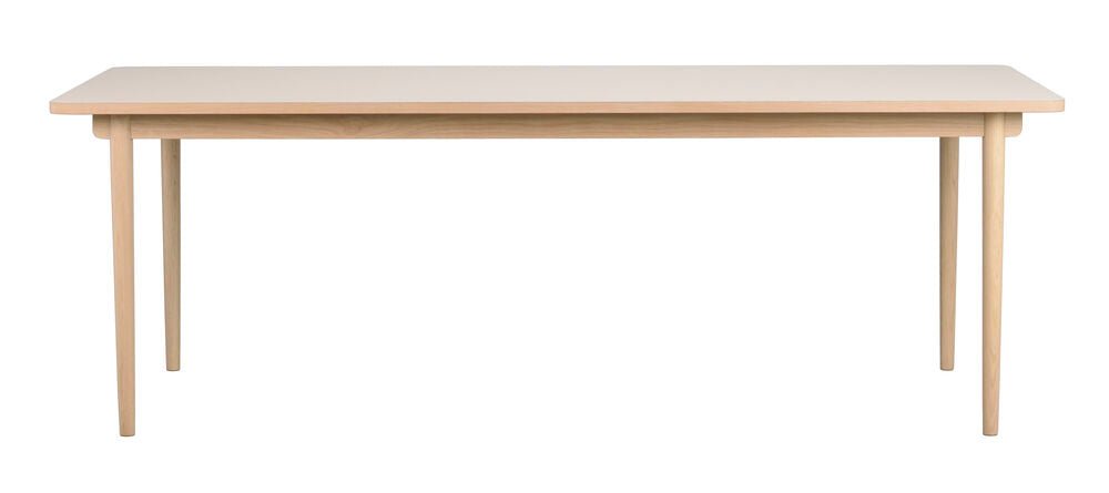 Fairmount Matbord Beige/Vitpigmenterad Ek 220 | Rowico Home | 7340233303794 | 123185 | Maessing Interiör