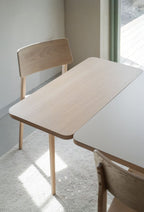 Fairmount Matbord Beige/Vitpigmenterad Ek 220 | Rowico Home | 7340233303794 | 123185 | Maessing Interiör