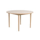 Fairmount Matbord Beige/Vitpigmenterad Ek Ø120